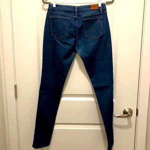 Denim skinny fitted jeans - size 28